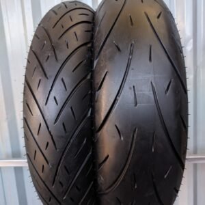 Metzeler Cruisetec 130/60-19 + 180/55-18 Pneu Usado